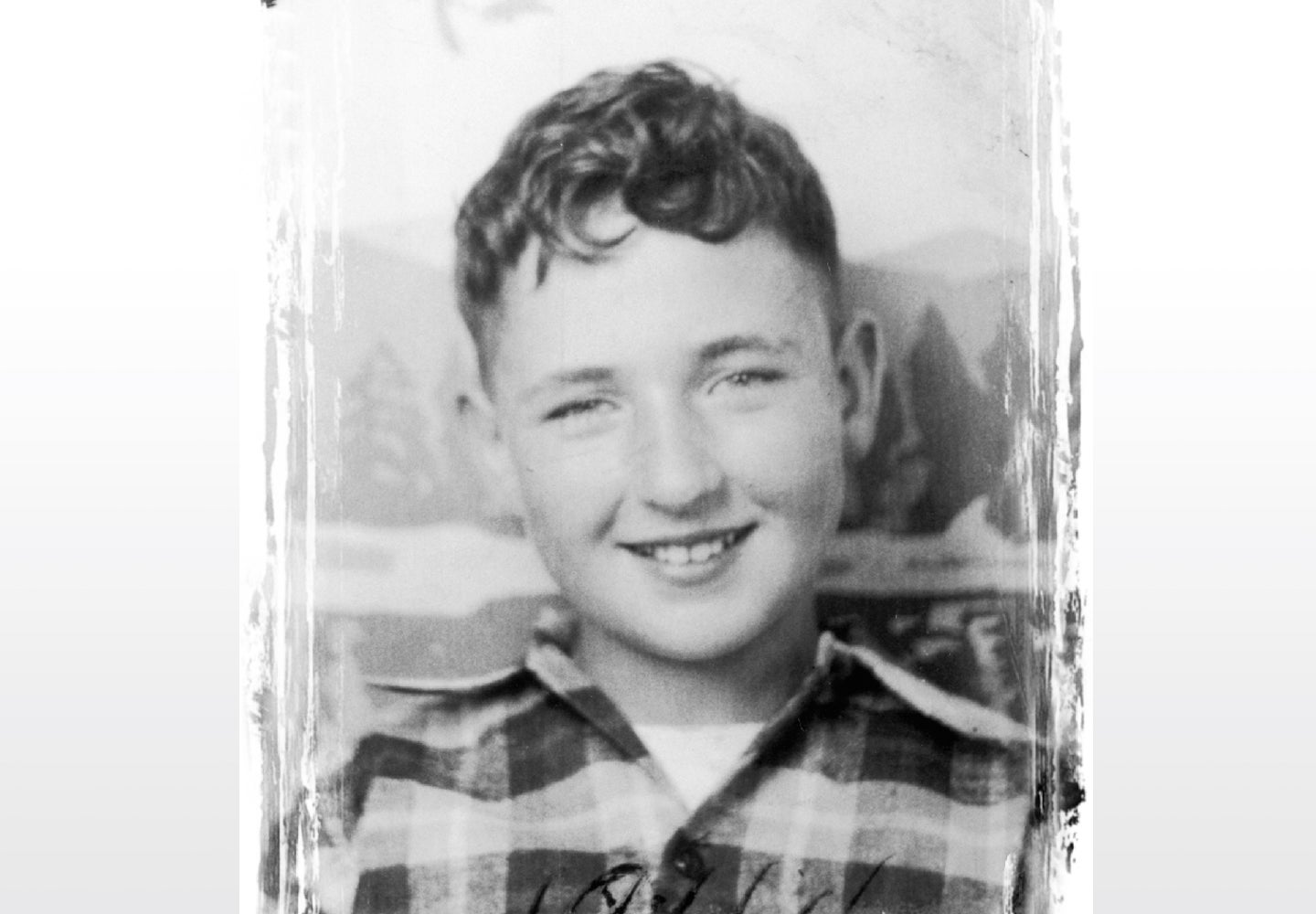 Dave Thomas cuando era niño