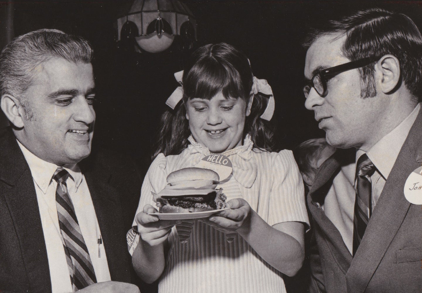 Young Wendy at the Grand Opening