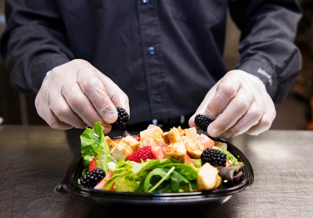 Wendy's Summer Berry Chicken Salad