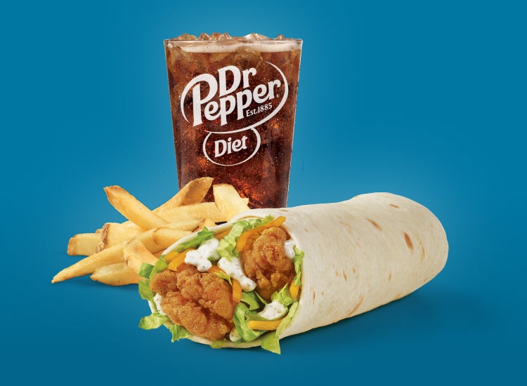 Chicken Tender Ranch Wrap