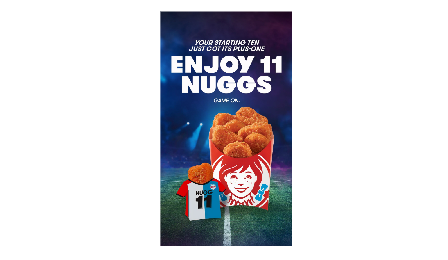 Wendy’s is serving up limited-time offerings made for match day.