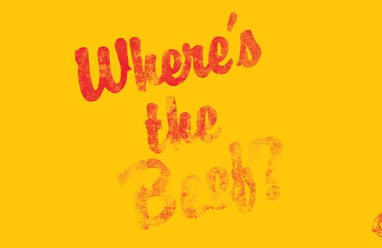 Wendy's Wheres the Beef