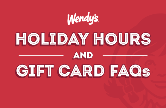 Wendy's Holiday Hours Blog Image