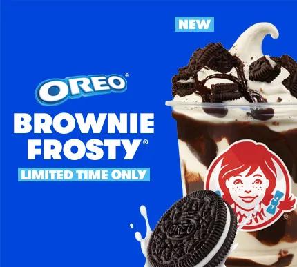 Wendy's Canada Introduces OREO Brownie Frosty for a Limited Time
