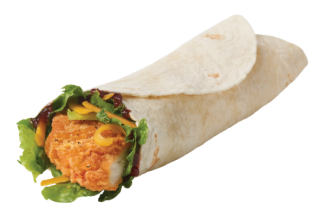 Spicy BBQ Chicken Wrap