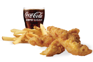 3 Pc Chicken Tenders Combo
