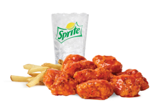 10 Pc Buffalo Saucy Spicy Nuggets Combo