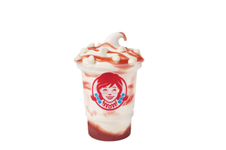 Large Strawberries and Cream Frosty® - Vanilla