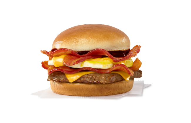 Breakfast Baconator, HP Brown Sauce