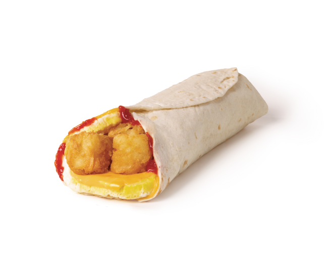 Egg Breakfast Wrap, Ketchup