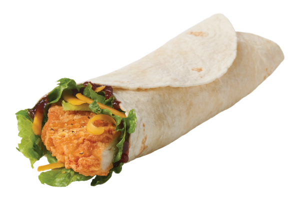 Spicy BBQ Chicken Wrap
