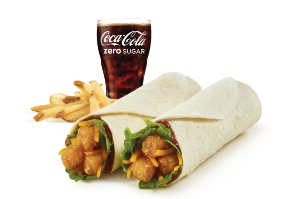 BBQ Wrap Combo, Halloumi Fries