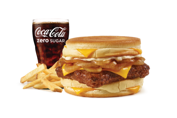 Grilled Cheese Cheeseburger Single Combo