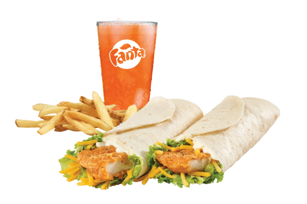 Signature Chicken Wrap Combo