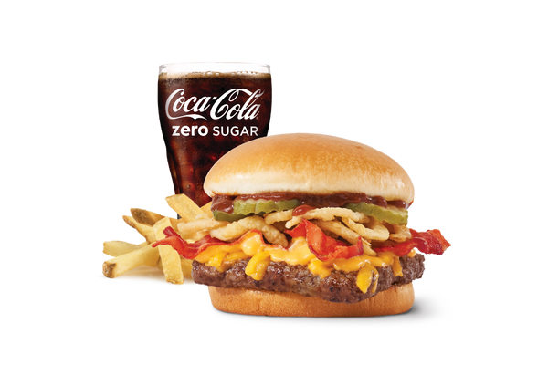 BBQ Bacon Melt Cheeseburger Single Combo