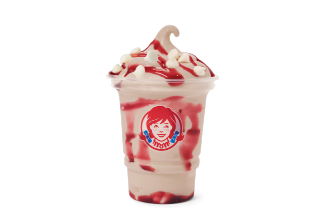 Regular Strawberries and Cream Frosty®  - Chocolate