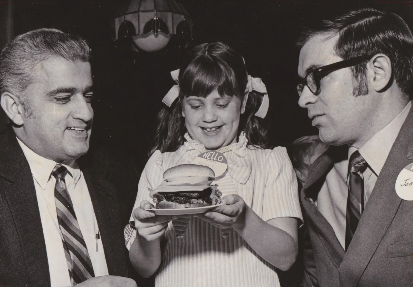 Young Wendy at the Grand Opening