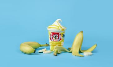 Wendy's Banana Frosty Swirl