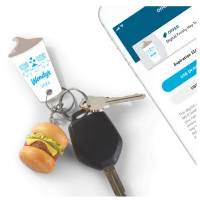 Frosty Key Tags